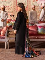 3pcs unstitched luxury lawn - Image 4